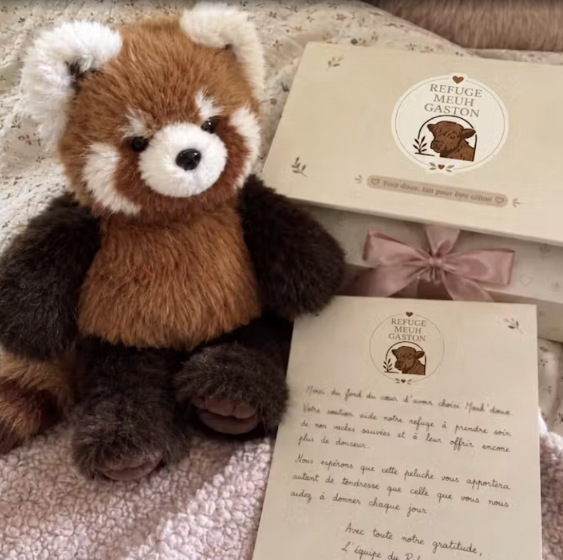 La peluche est génial, géniale !